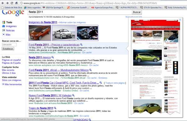 Google Instant Previews