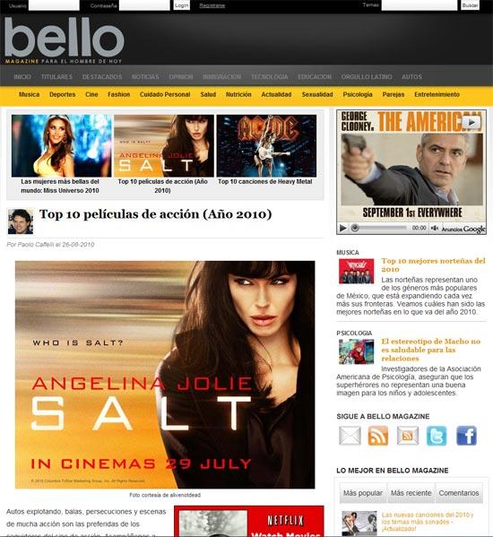 Publicidad online video