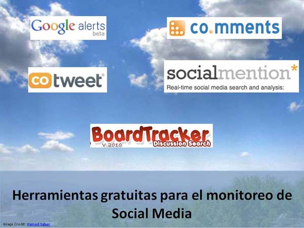Herramientas gratuitas para el monitoreo de Social Media